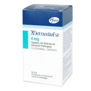 Detrusitol SR Tolterodina L-Tartrato 4 mg 30 Cápsulas