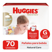 Natural Care Pañal Talla G Extra Care 70 Un