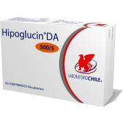 Hipoglucin DA Metformina 500 mg 30 Comprimidos