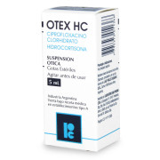 Otex HC Ciprofloxacino 0,2% Solución Otologica 5 mL
