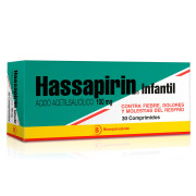 Hassapirin Infantil Ácido Acetilsalicilico 100 mg 30 Comprimidos
