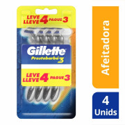Prestobarba3 lleva 4 y paga 3 Unidades