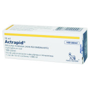 Actrapid-Hm Insulina Soluble Humana 100 UI 1 Ampolla