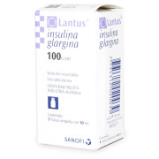 Lantus Insulina Glargina Humana 100 UI/ml 1 Ampolla