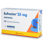 Eufrenim Quetiapina 25 mg 30 Comprimidos Recubierto