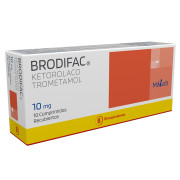 Brodifac Ketorolaco 10 mg 10 Comprimidos Recubierto