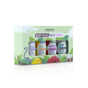Bath Shower Mango y Papaya 100 mL + Coconut 100 mL + Vanilla 100 mL + Raspberry 100 mL