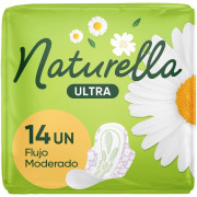 Toalla Higiénica Día Ultradelgada Con Manzanilla Tela Suave 14 Unidades