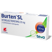 Burten SL Ketorolaco Trometamol 30 mg 2 Comprimidos Sublinguales