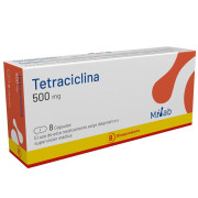 Tetraciclina 500 mg 8 Cápsulas