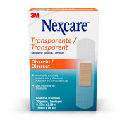 Parche Plástico Transparente, 20 un. Tamaño œnico