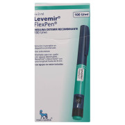Levemir Insulina Detemir 100 UI/ml 5 Cartridge
