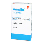 Aerolin 5 mg/ml Solución para Nebulizar Fco. 20 ml