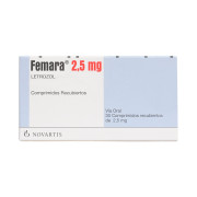 Femara Letrozol 2,5 mg 30 Comprimidos Recubiertos