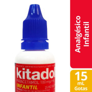 Kitadol Infantil Paracetamol 100 mg Gotas 15 mL