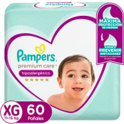 Premium Care Pañales Desechables XG 60 Unidades