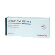 Concor AM Bisoprolol 5 / Amlodipino 10 30 Comprimidos