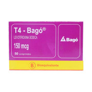 T4 150 Levotiroxina 150 mcg 50 Comprimidos