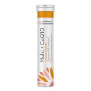 Multi + Coenzima Q10 20 tabletas efervescentes sabor Naranja