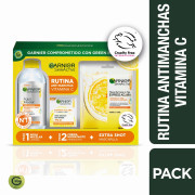Express Aclara Anti-Manchas Vitamina C Crema Hidratante 50 mL + Micelar 400 mL + Mascarilla