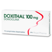 Doxithal Doxiciclina 100 mg 10 Comprimidos Dispersable
