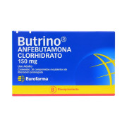 Butrino Bupropion 150 mg 30 Comprimidos