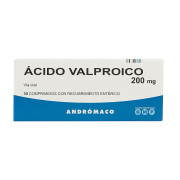 Ácido Valproico 200 mg 30 Comprimidos - Andromaco
