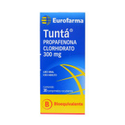 Tuntá Propafenona Clorhidrato 300 mg 30 Comprimidos Recubiertos