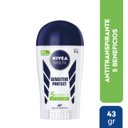 Desodorante Barra Men Sensitive Protect 43Gr