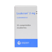 Leukeran Clorambucil 2 mg 25 Comprimidos