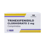 Trihexifenidilo Clorhidrato 2 mg 100 Comprimidos