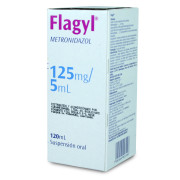 Flagyl Pediátrico Metronidazol 125 mg / 5 mL Suspensión Oral 120 mL