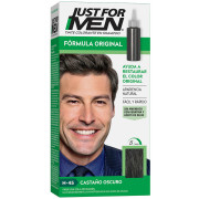 Tintura Colorante en Shampoo Color Castaño Oscuro 60 mL