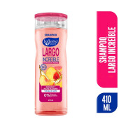 Shampoo Largo Increíble Durazno/Aceite De Jojoba Todo Tipo Cabello 410 ml