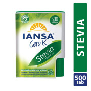 Iansa Cero K Stevia 500 Tabletas
