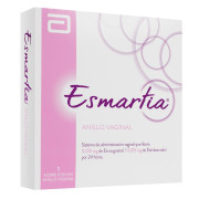 Esmartia Etonogestrel 0,120 mg / Etinilestradiol 0,015 mg Anillo Vaginal 1 Anillo