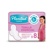 Toalla Incontinencia Leve Esencial 8 Unidades