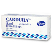 Cardura Doxazosina 2 mg 30 Comprimidos