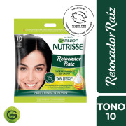 Tinte Permanente en Crema Retocador Raíz 10 Tonos Negros Intensos X1