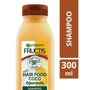 Garnier Hair Food Shampoo Coco Reparación Cabello Dañado 300 mL