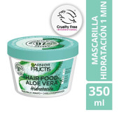 Garnier Hair Food Aloe Vera Mascarilla de Reparación 1 Minuto 350ml