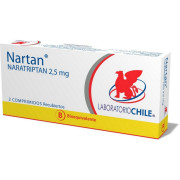 Nartan Naratriptan 2,5 mg 2 Comprimidos