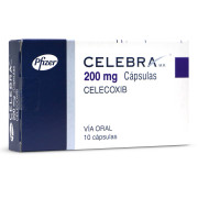 Celebra Celecoxib 200 mg 10 Cápsulas