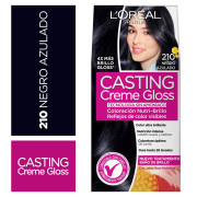 Casting Tintura Creme Gloss 210 Negro Azulado x 1 Unidad