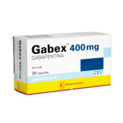 Gabex Gabapentina 400 mg 30 Cápsulas