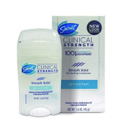 Desodorante En Barra Clinical Strength Smooth Solid Light 45 gr