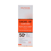 Suncare 100 Clear Skin Fps 50+ Protector Solar 50 gr
