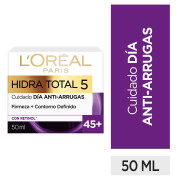 Crema de Día Anti-Arrugas +45 Hidra-Total 5 50 mL