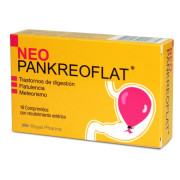Neo-Pankreoflat Pancreatina 170 mg 16 Comprimidos