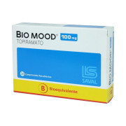 Bio Mood Topiramato 100 mg 30 Comprimidos Recubiertos